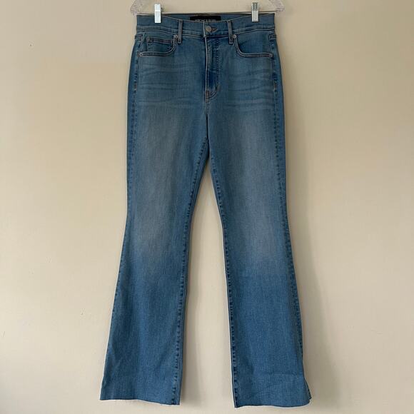 Veronica Beard Women's Cameron Bootcut Raw Hem Jeans in Nova Size 29 - Picture 4 of 12